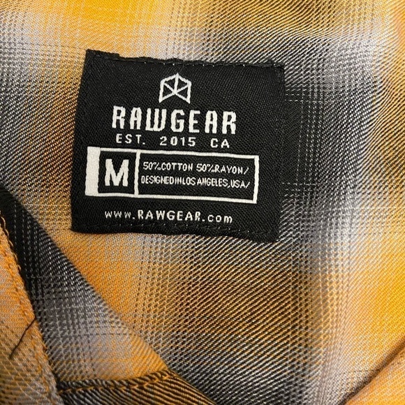 Nwt Rawgear ombré button down shirt - Picture 4 of 7